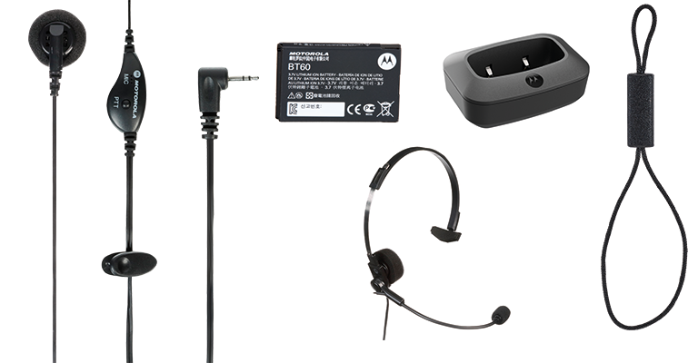 Accesorios del dispositivo PMR446 XT185 de Motorola Solutions